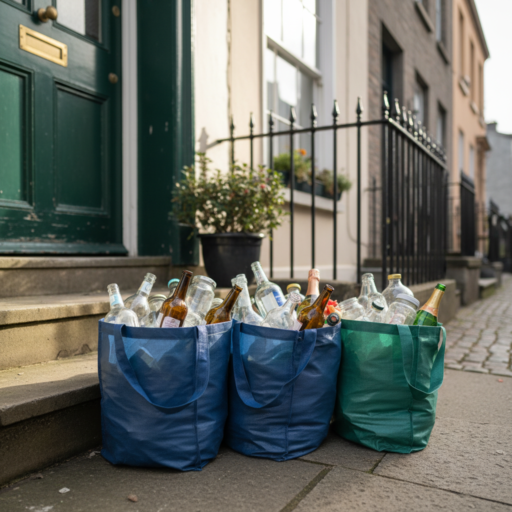 The Ultimate Guide to Getting a Glass Bag Subscription in Dun Laoghaire in Dublin: doorstep glass recycling collection setup