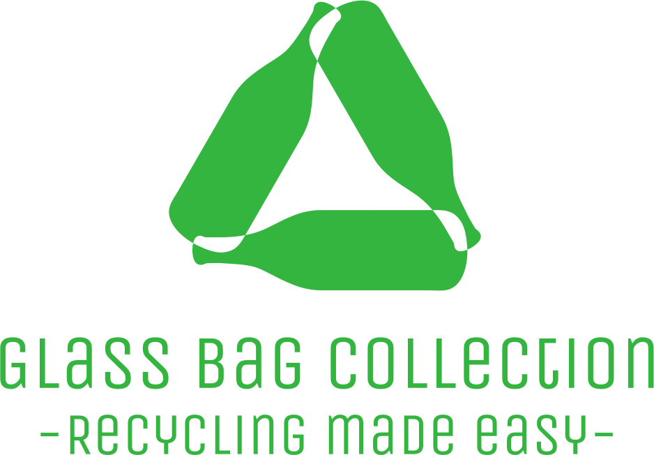 GlassBag monthly glass recycling bag for subscription collection service